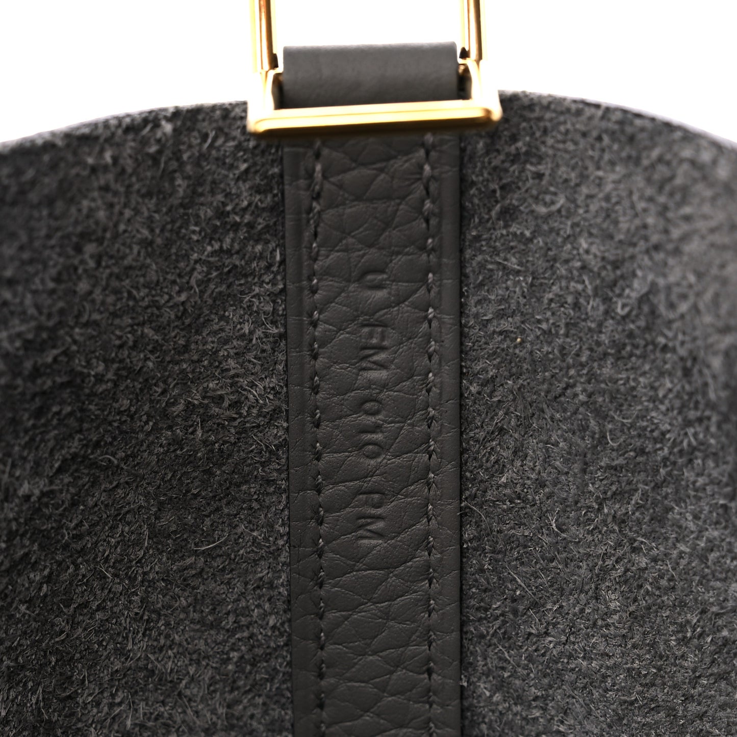 Taurillon Clemence Picotin Lock 18 PM Gris Meyer