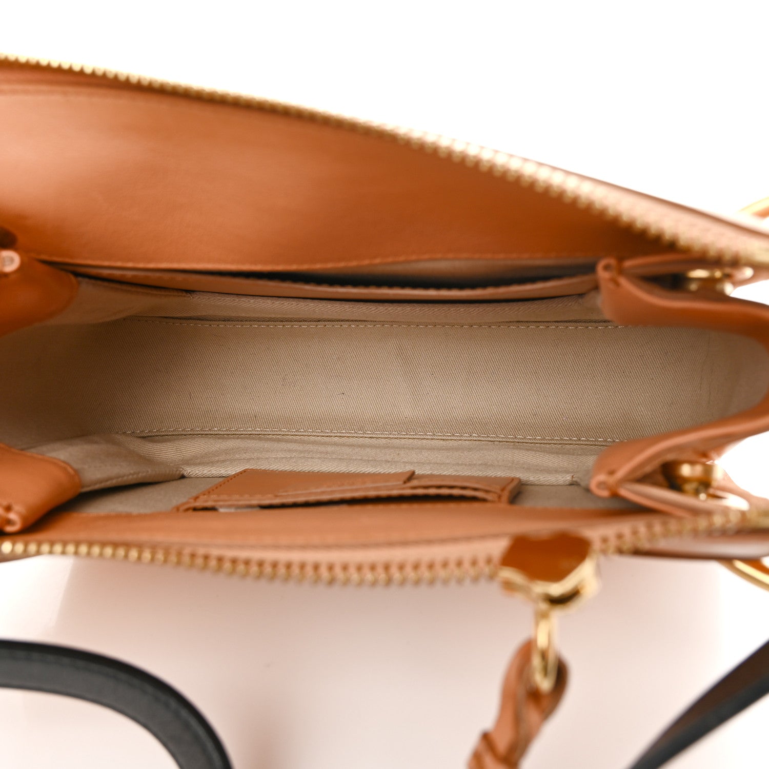 Chloe Calfskin Suede Small Roy Bag Caramel 5 of 14