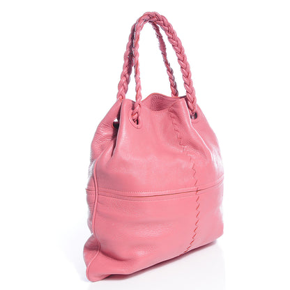 Bottega Veneta Nappa Intrecciato Leather Julie Rose Pink 3 of 8