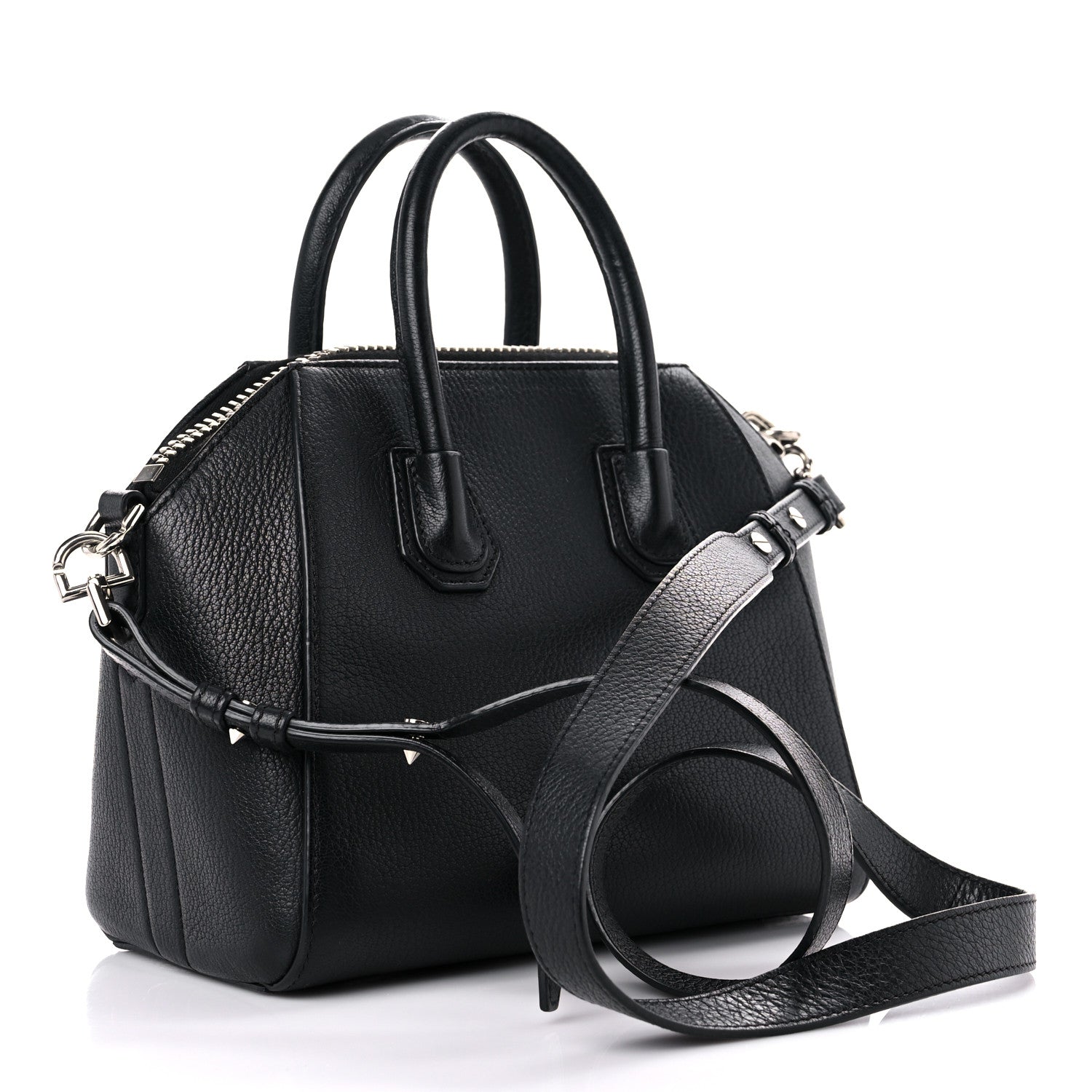 Givenchy Sugar Goatskin Mini Antigona Black 3 of 19