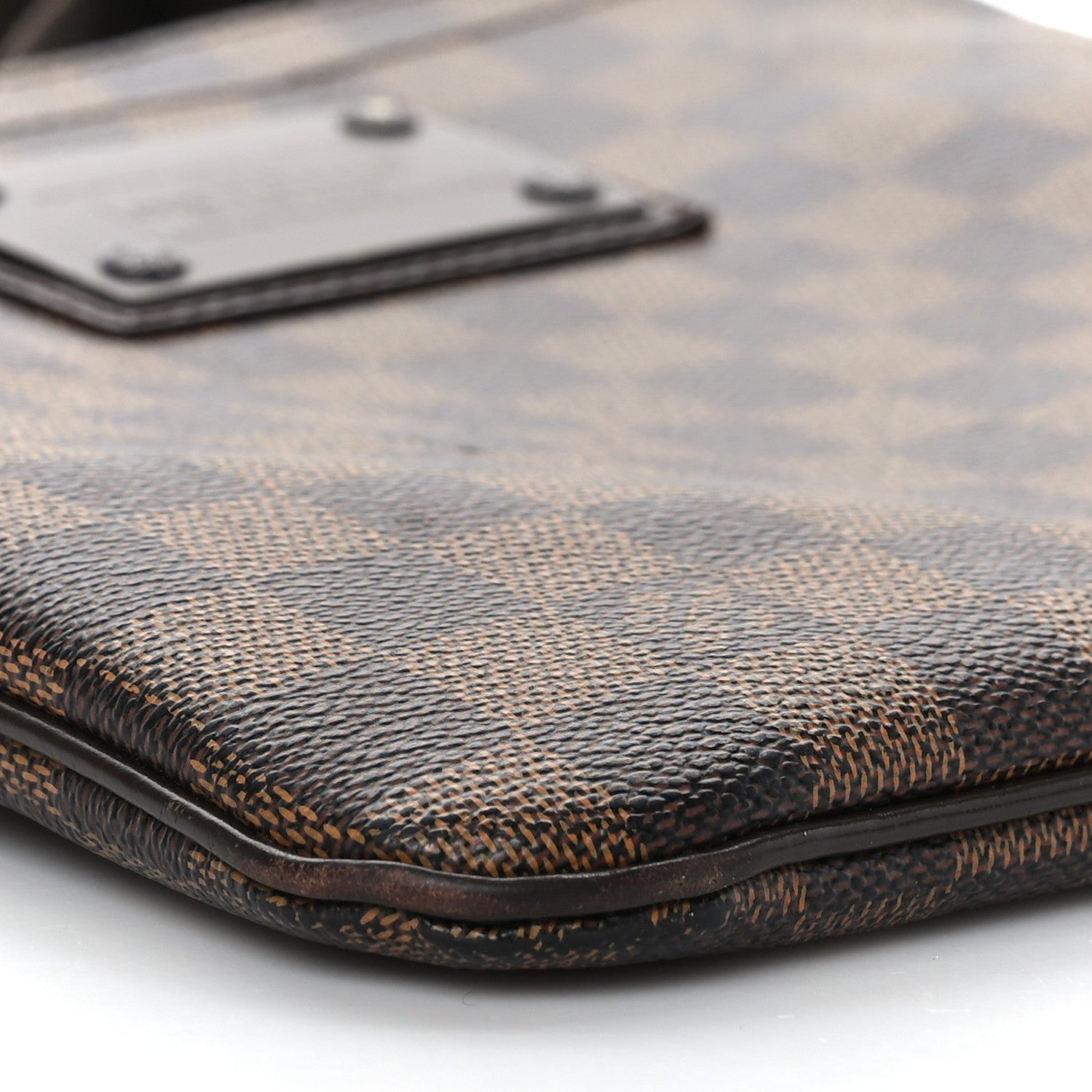 Louis Vuitton Damier Ebene Brooklyn Flat Pochette 7 of 8