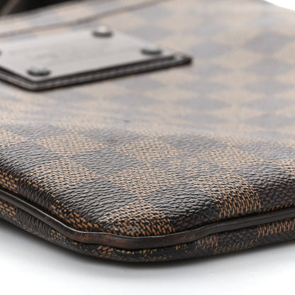 Louis Vuitton Damier Ebene Brooklyn Flat Pochette 7 of 8