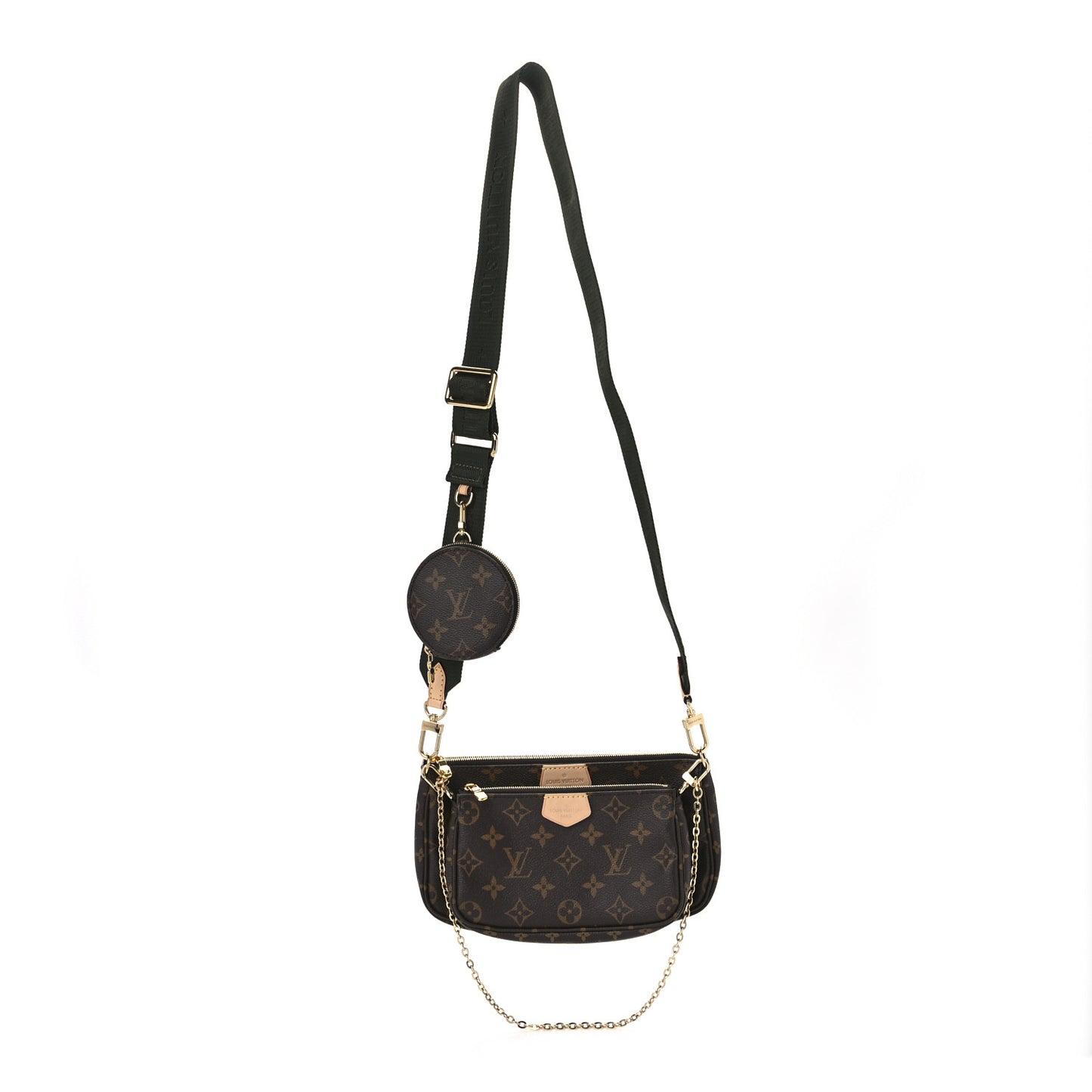 Monogram Multi Pochette Accessories Kaki