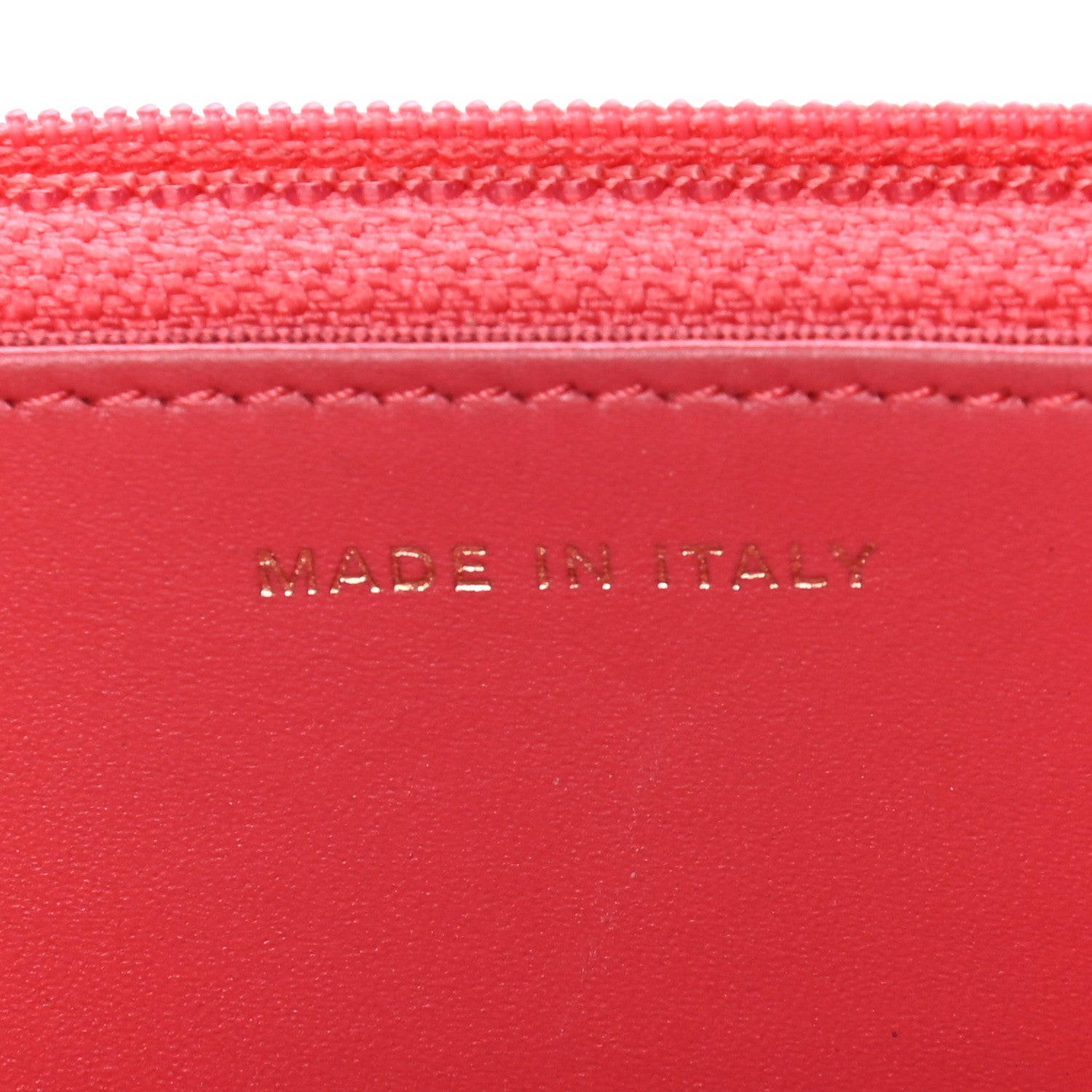 Chanel Caviar Timeless CC Wallet On Chain WOC Coral 7 of 11