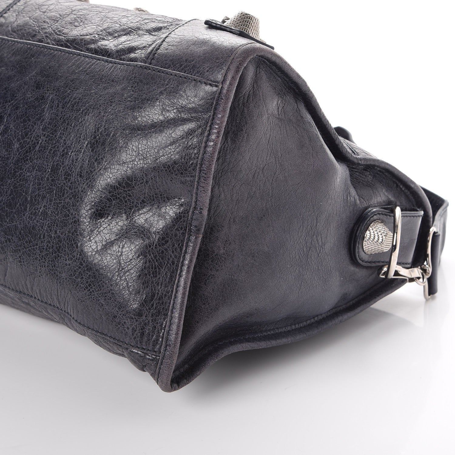 Balenciaga Agneau Giant 21 Silver Hardware Part Time Dark Night 15 of 15