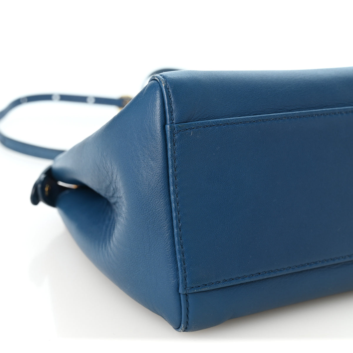 Nappa Colorblock Mini Peekaboo Iconic Satchel Iris Magenta Bubblegum