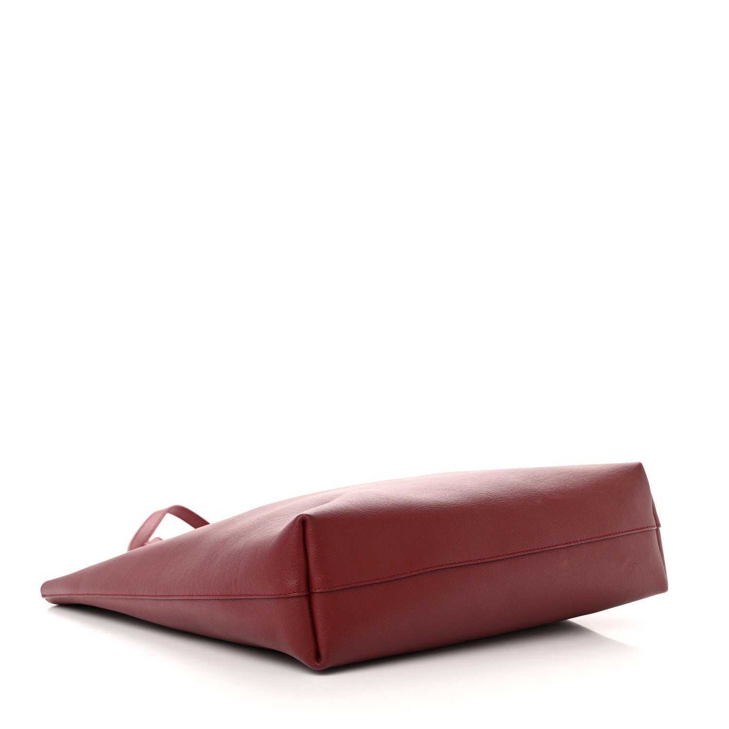 Saint Laurent Calfskin Large Shopping Tote Bordeaux 5 of 13