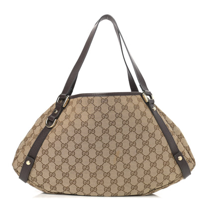 Gucci Monogram Medium Abbey Shoulder Bag Dark Brown 1 of 13