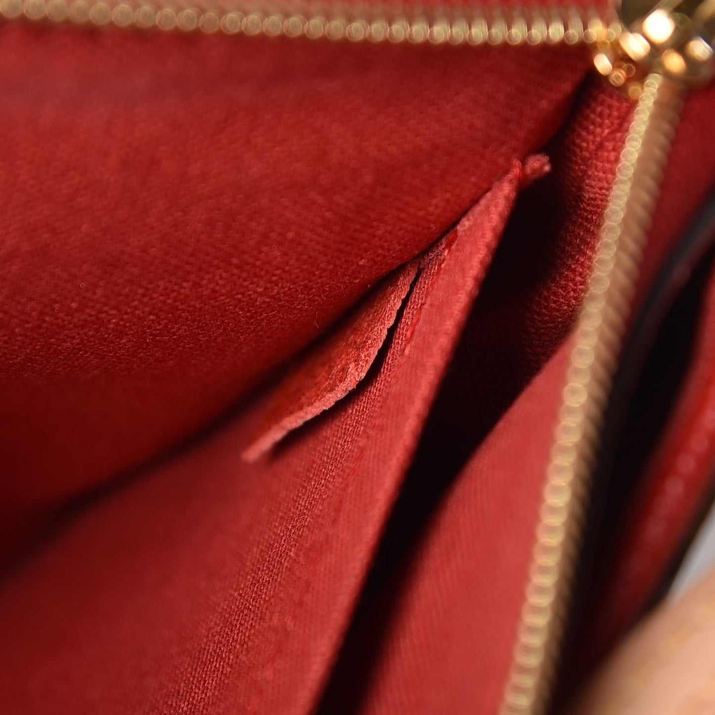 Monogram Pallas Clutch Cherry