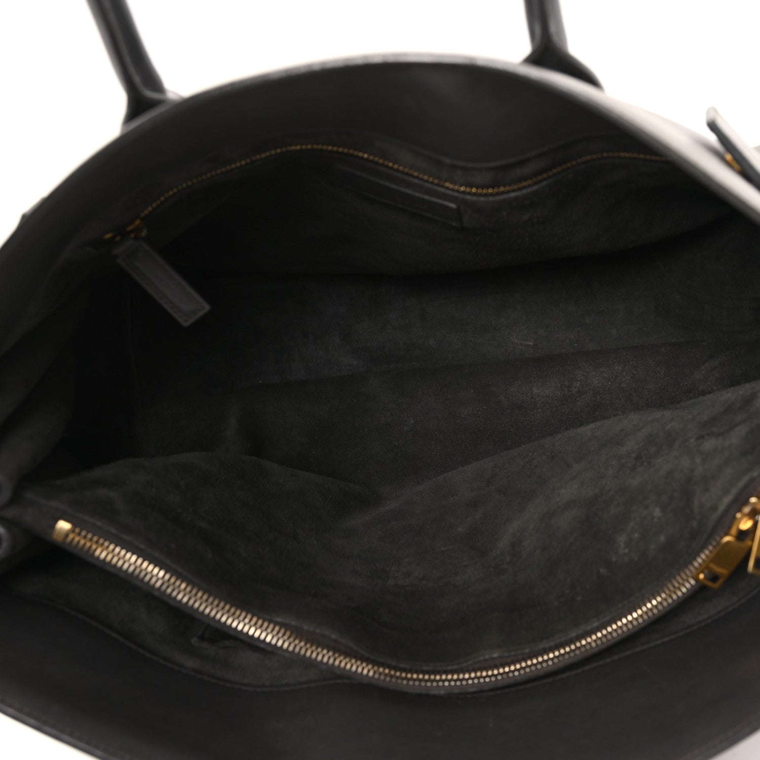 Saint Laurent Calfskin Large Sac de Jour Carryall Grey 5 of 14