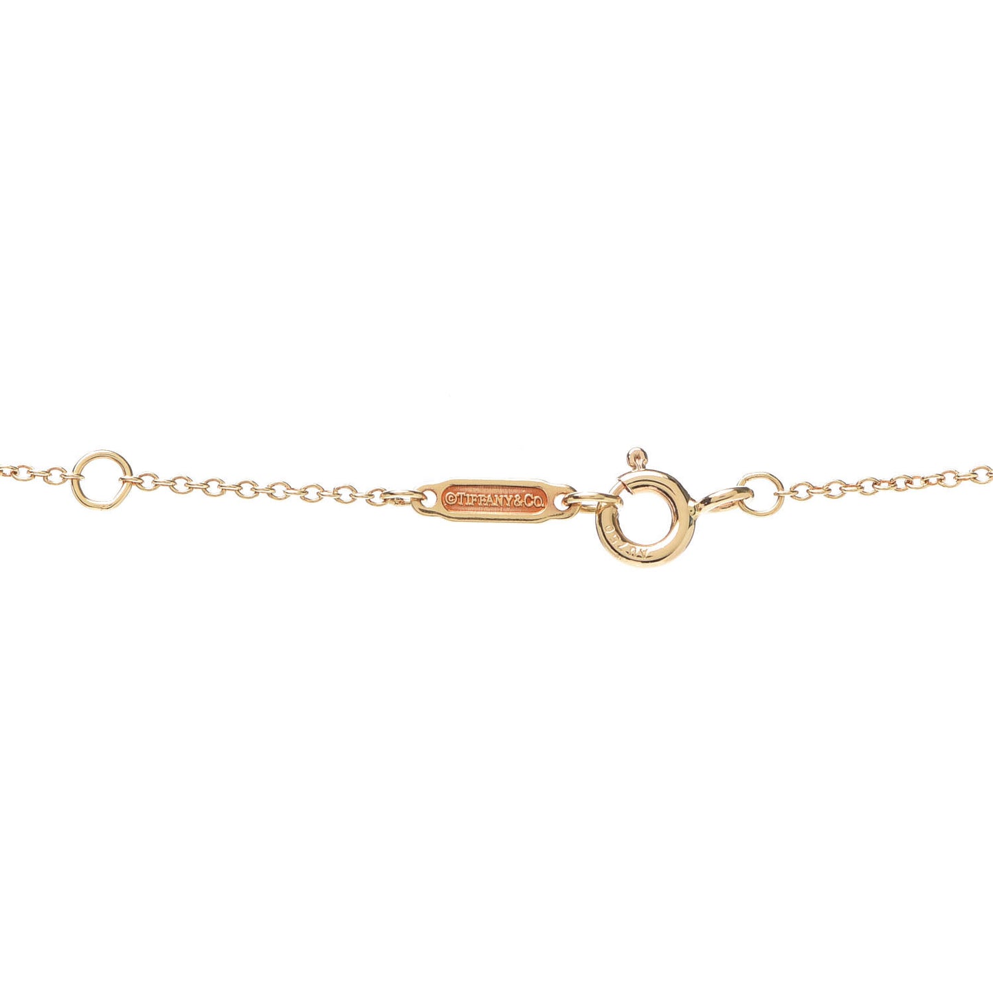 18K Yellow Gold 1837 Interlocking Circles Pendant Necklace