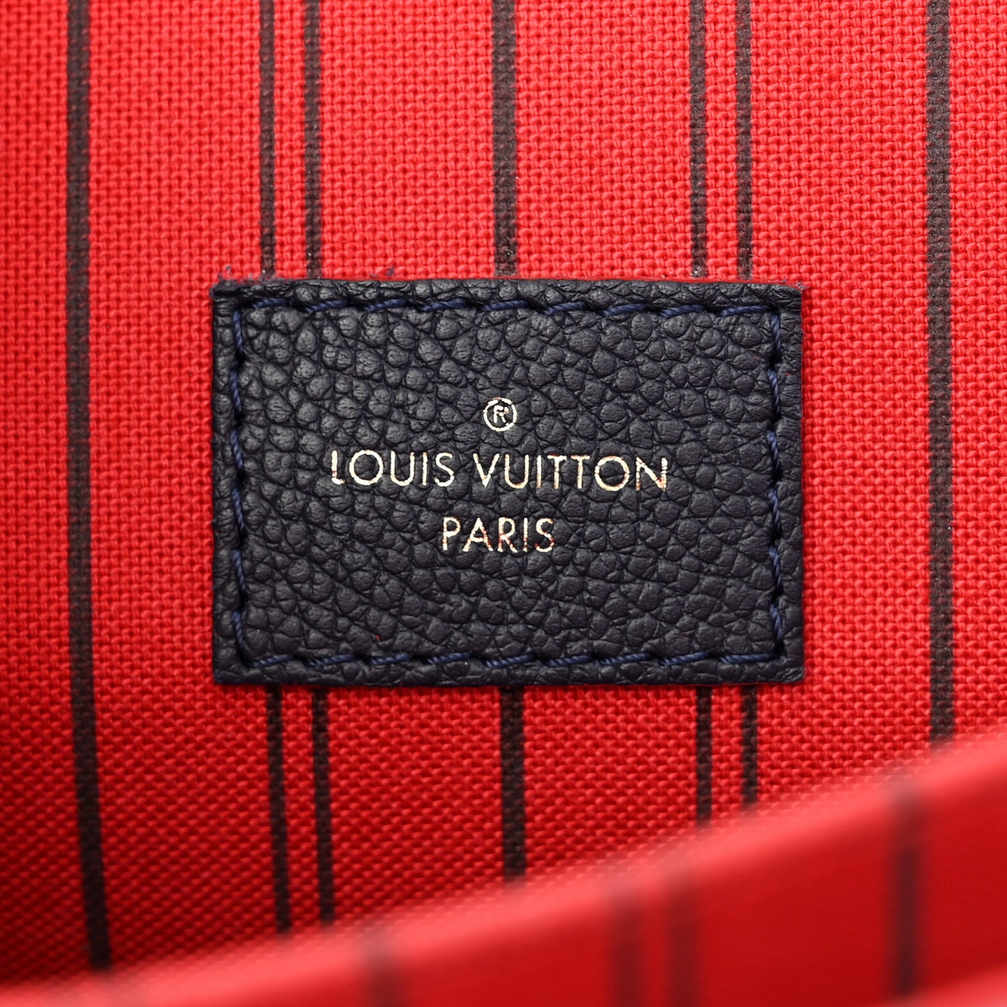 Empreinte Pochette Metis Marine Rouge