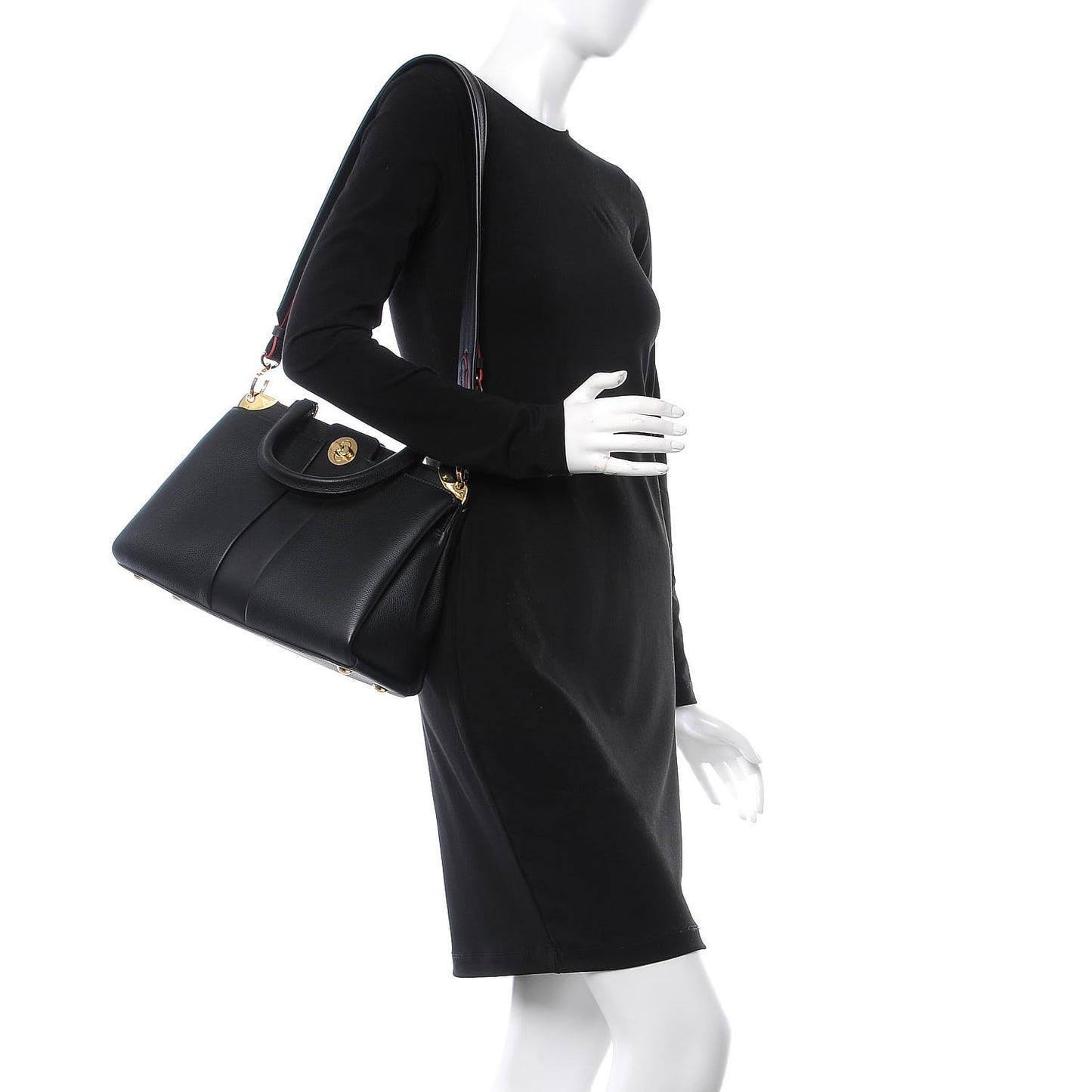 Veau Nuage Calfskin Astrid Black