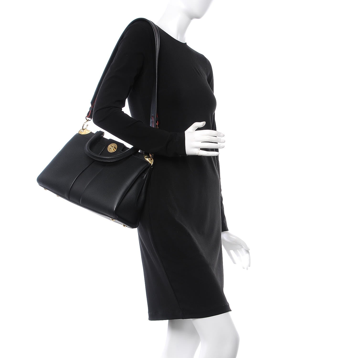 Louis Vuitton Veau Nuage Calfskin Astrid Black 2 of 12