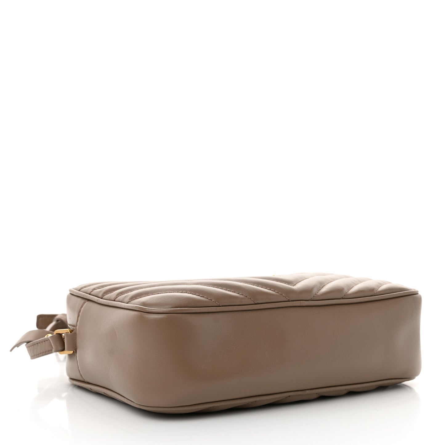 Calfskin Matelasse Monogram Lou Camera Bag Taupe