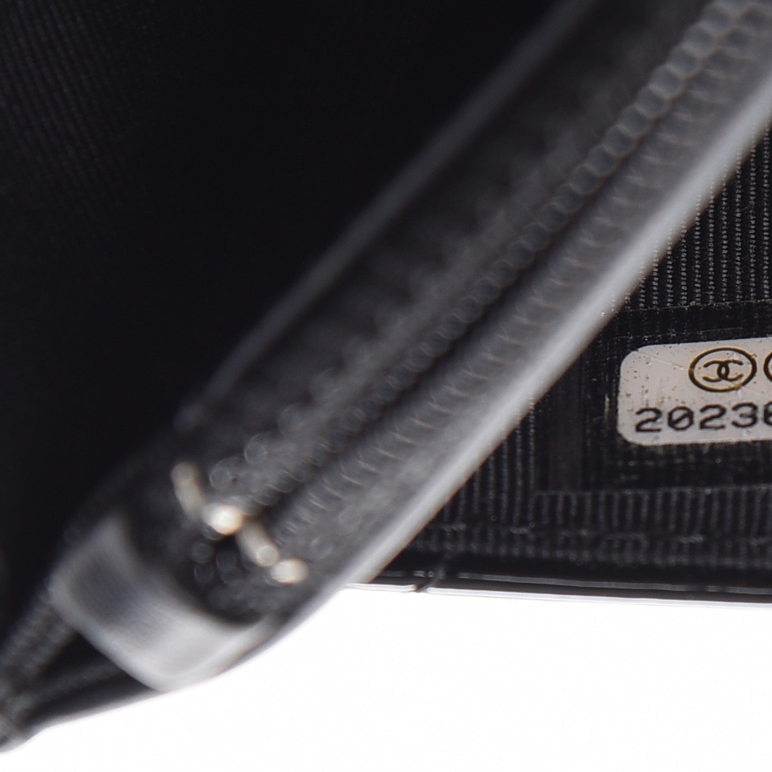 Chanel Patent Quilted Wallet On Chain WOC Black 8 of 10