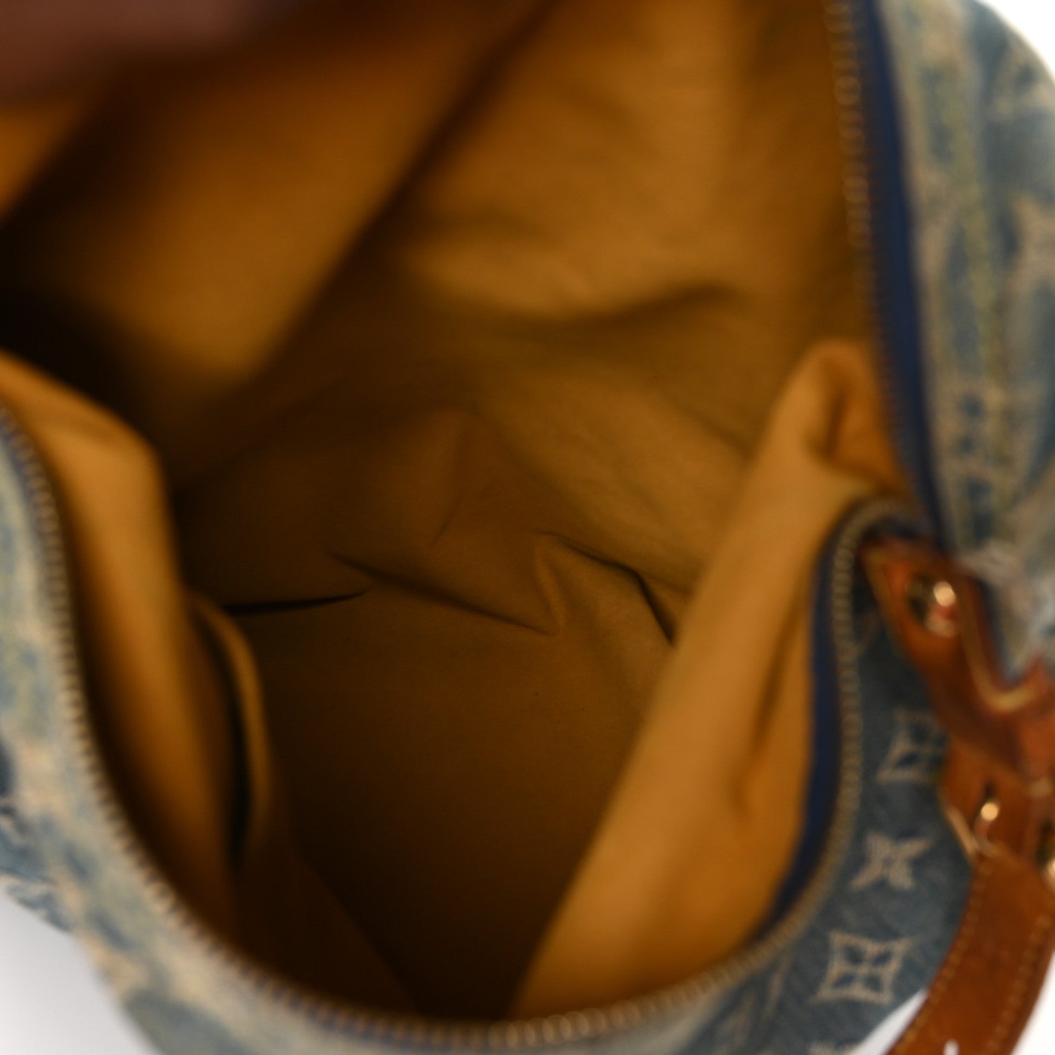 Louis Vuitton Denim Monogram Baggy GM Blue 5 of 13