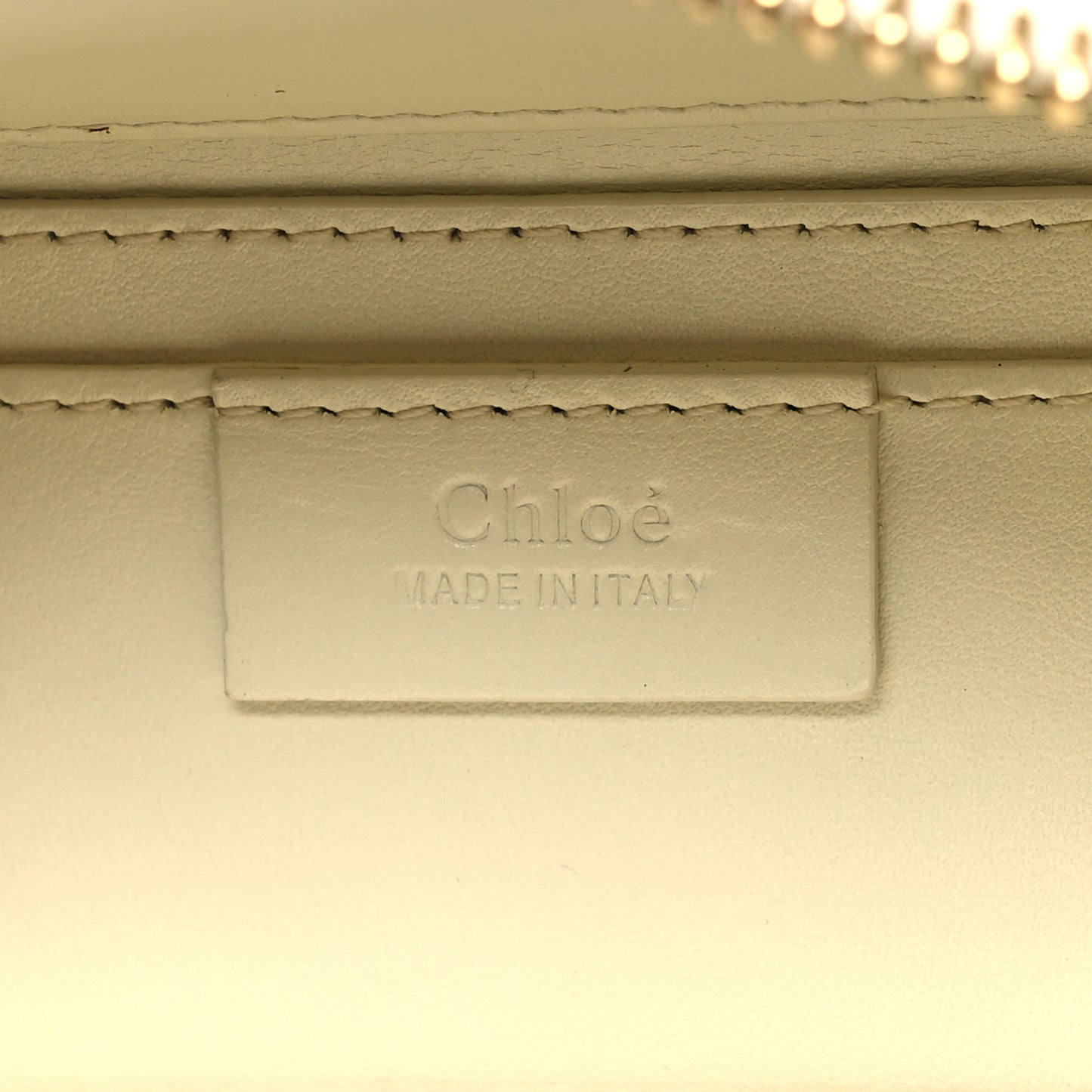 Calfskin Medium Roy Bag Natural White