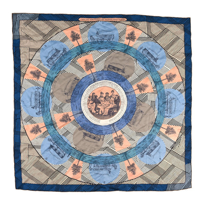 Hermes Silk Jeu Des Omnibus Remix Scarf 90 1 of 4