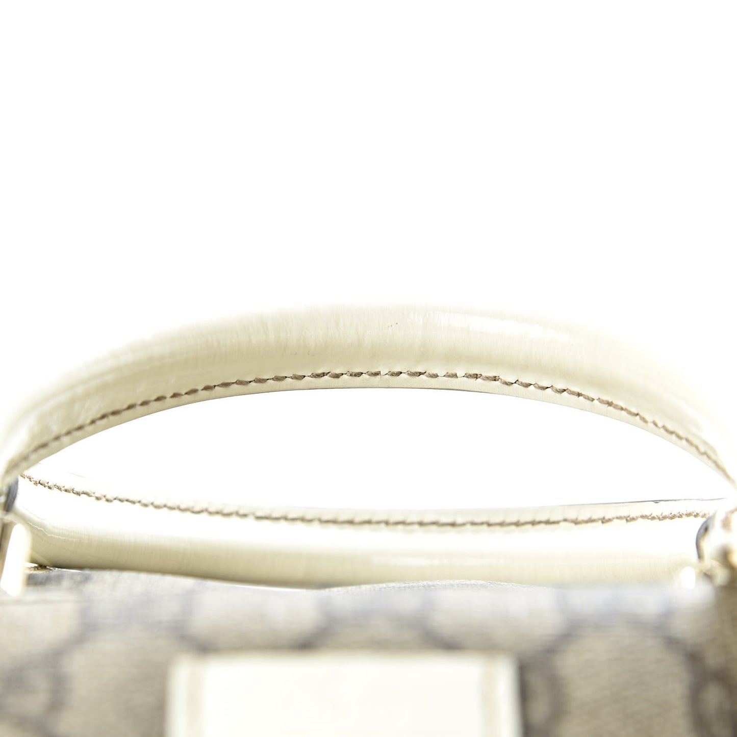 GG Plus Monogram Medium Joy Boston Off White