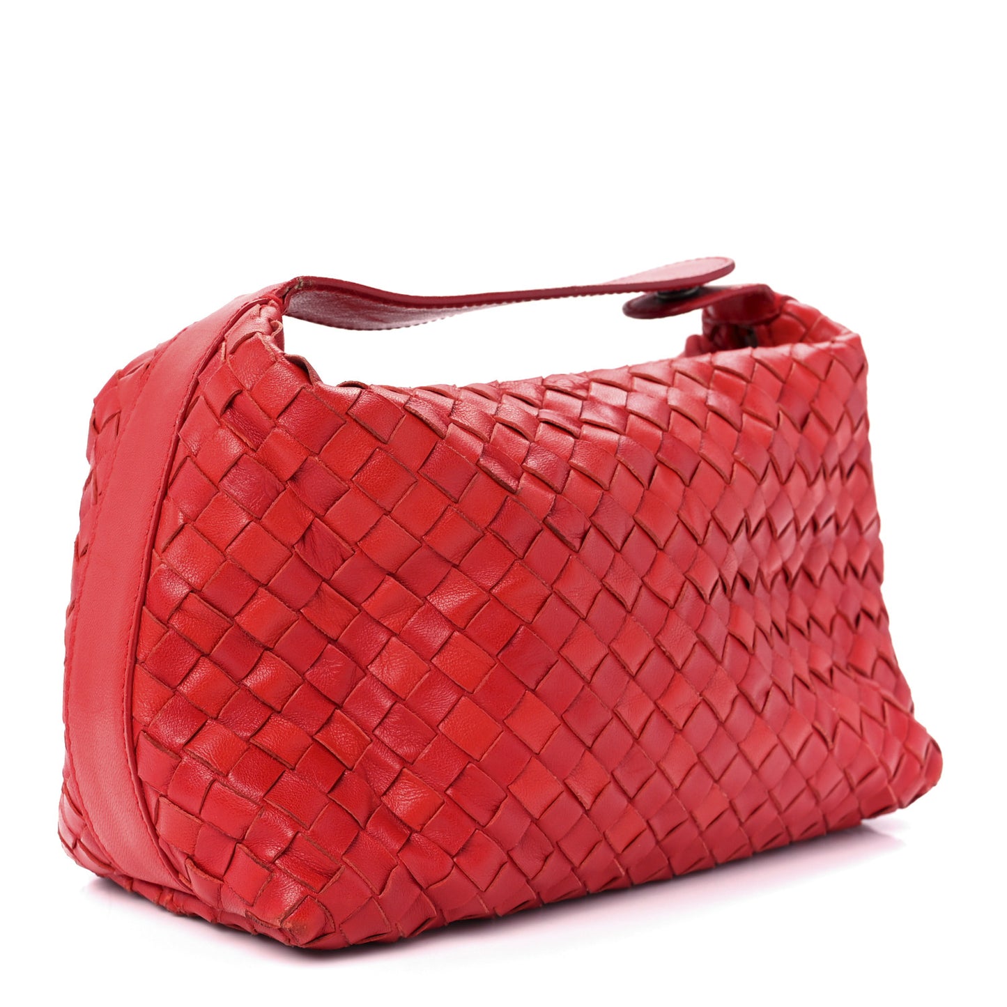 Nappa Intrecciato Large Cosmetic Case Carmino