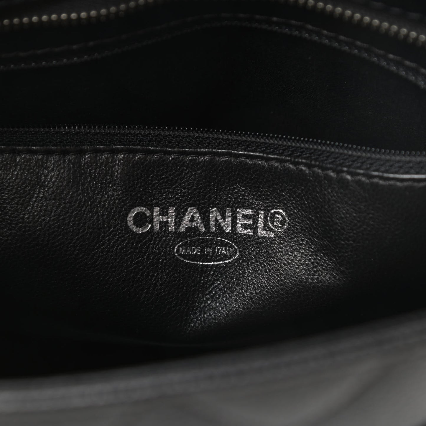 Caviar Quilted Medallion Tote Black