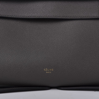 Celine Grained Calfskin Mini Belt Bag Grey 12 of 12