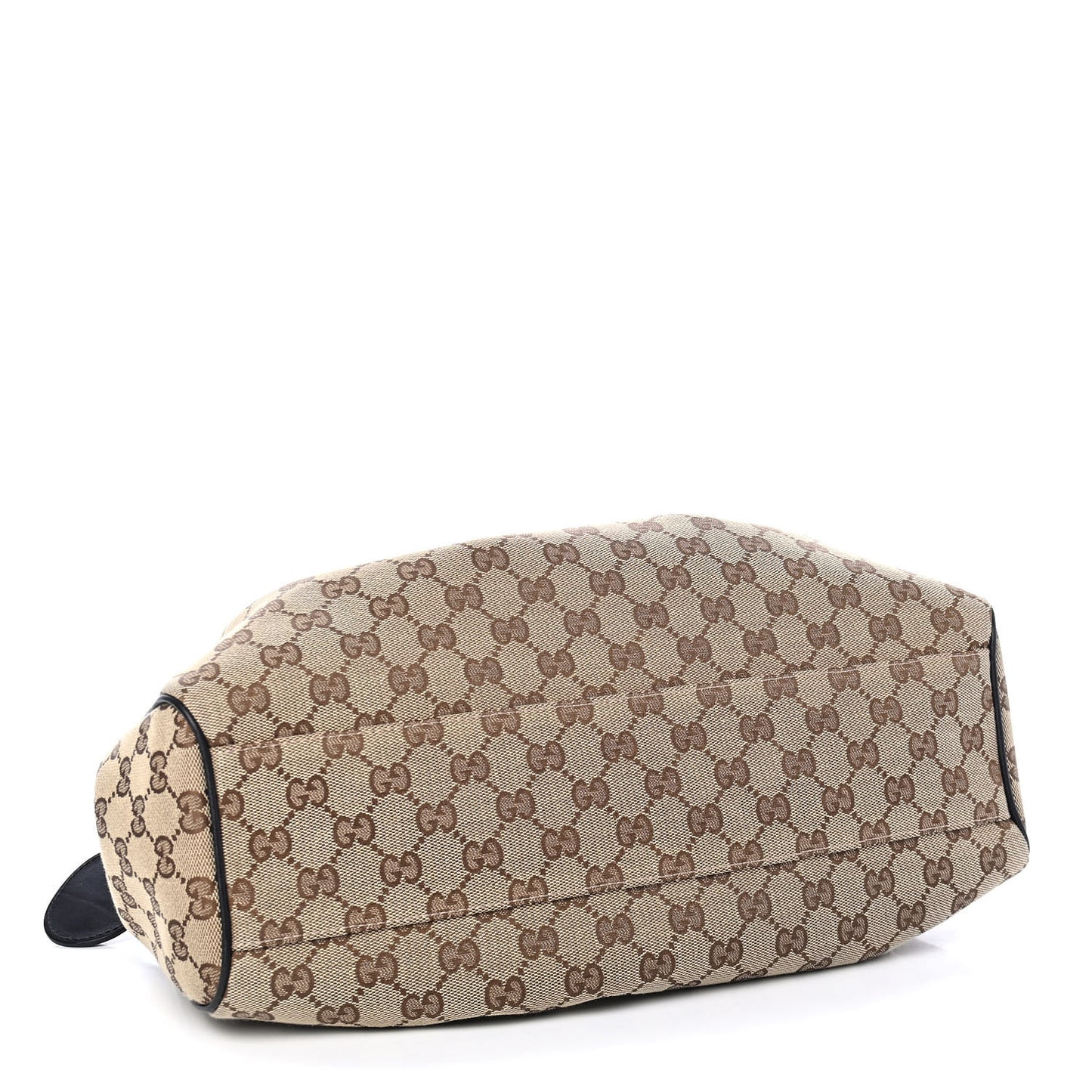 Monogram Medium Sukey Tote Beige Ebony Black