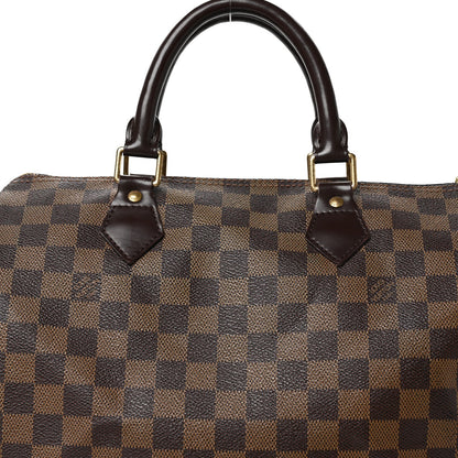 Louis Vuitton Damier Ebene Speedy 30 8 of 12