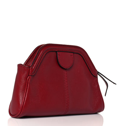 Gucci Piuma Lux Calfskin Re(Belle) Clutch Romantic Cerise 3 of 13