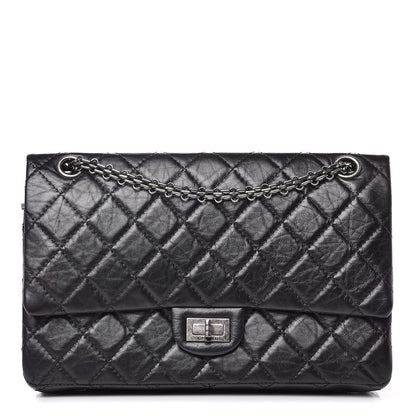 Chanel Aged Calfskin Quilted 2.55 Reissue 226 Flap Black 1 of 9