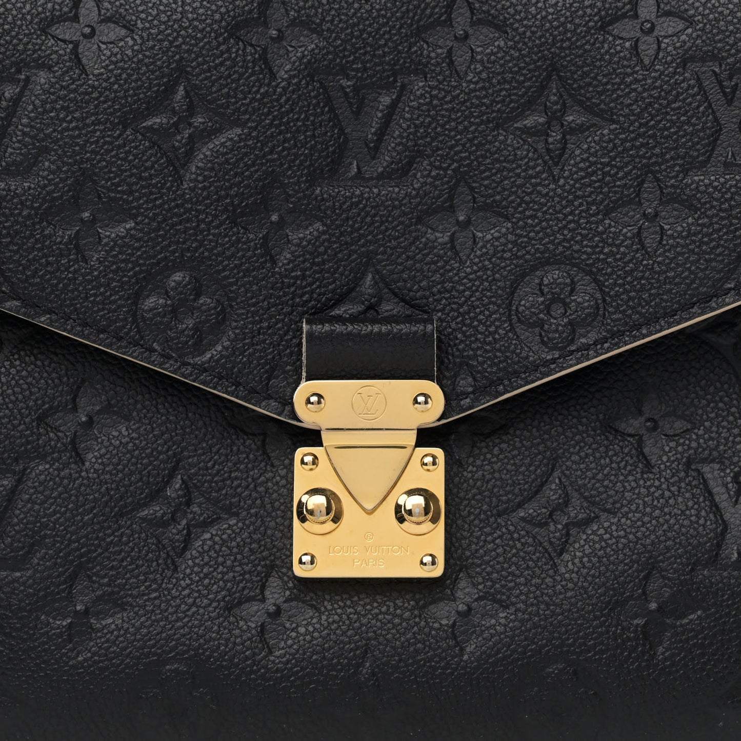 Empreinte Braided Pochette Metis Black