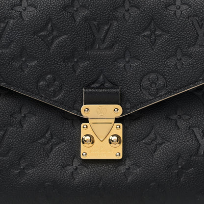 Louis Vuitton Empreinte Braided Pochette Metis Black 7 of 12