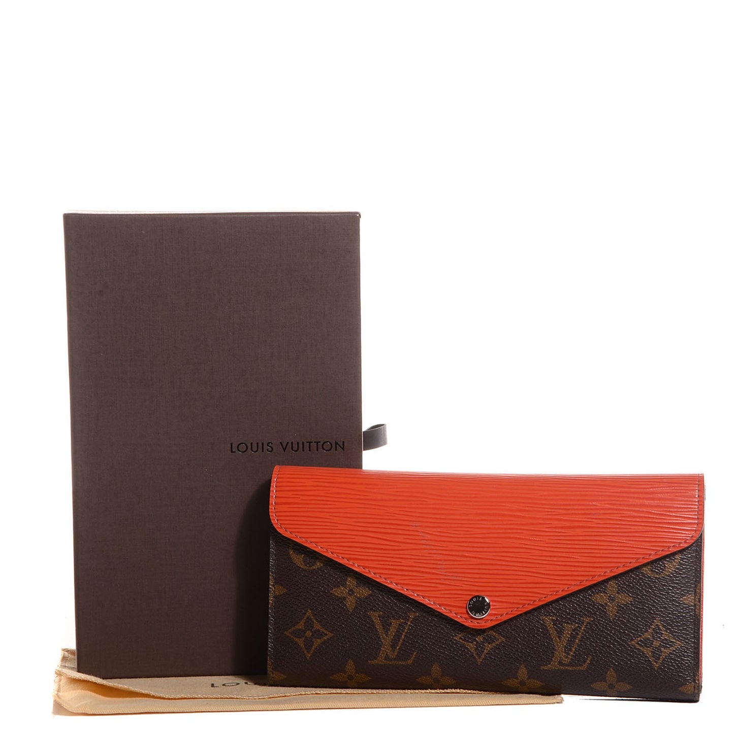 Monogram Epi Marie-Lou Long Wallet Piment