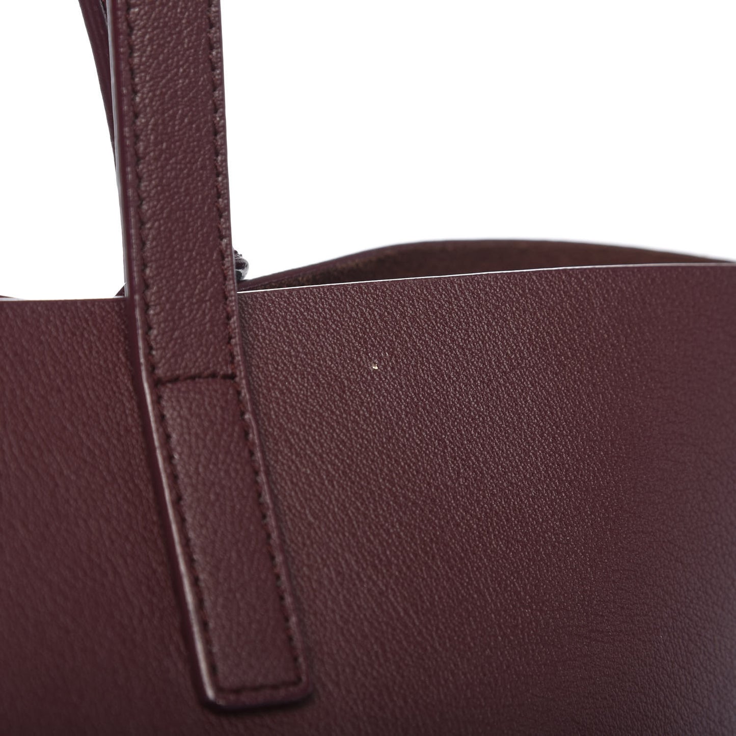 Calfskin Medium Shopping Tote Palissandre