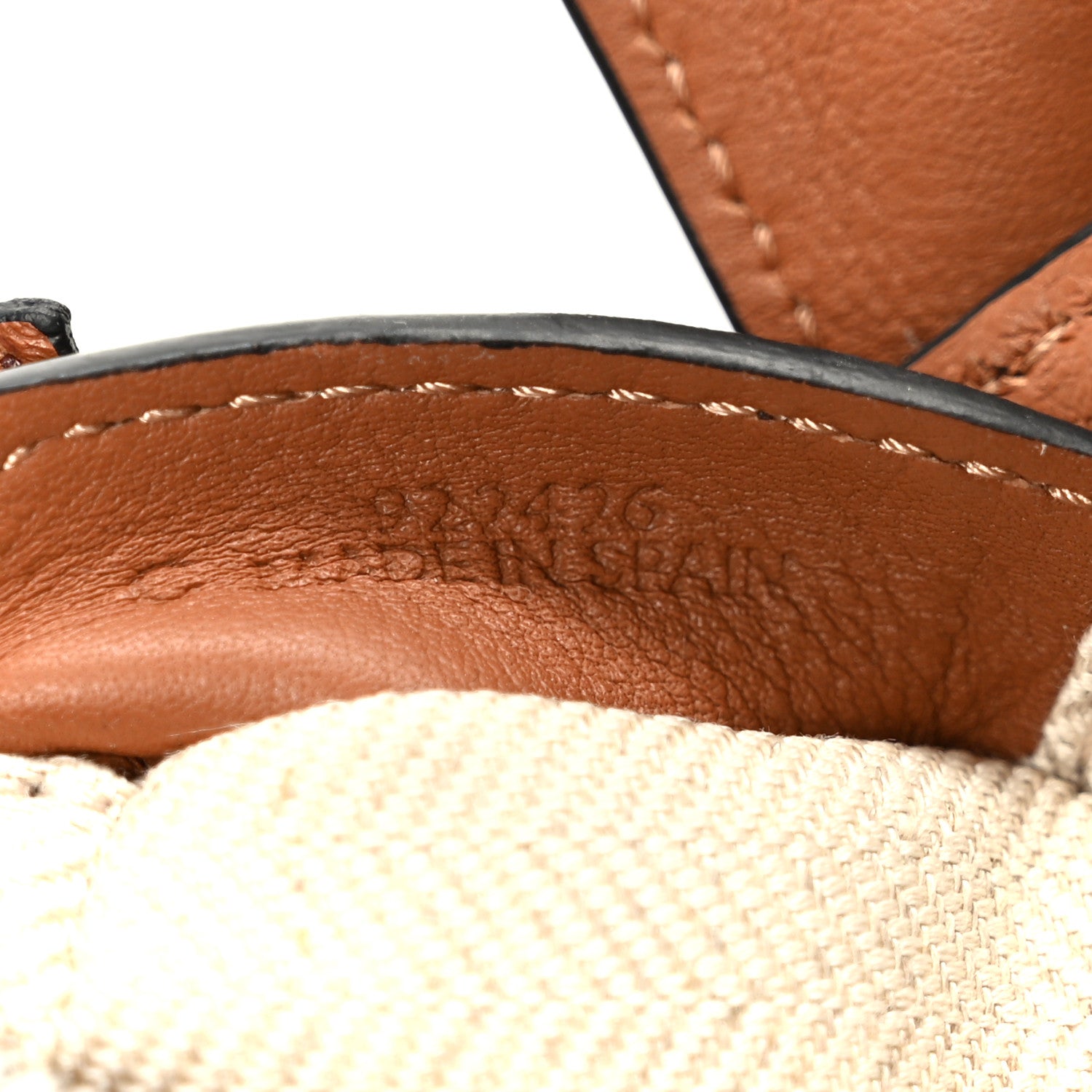 Loewe Calfskin Mini Puzzle Bag Tan 7 of 11