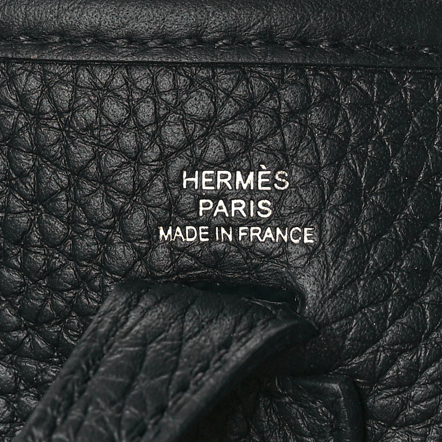 Hermes Taurillon Clemence Evelyne TPM Black 6 of 9