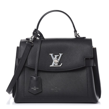 Louis Vuitton Calfskin Lockme Ever BB Black 1 of 9