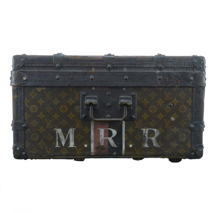Louis Vuitton Malle Cabine Antique Steamer Trunk 4 of 15
