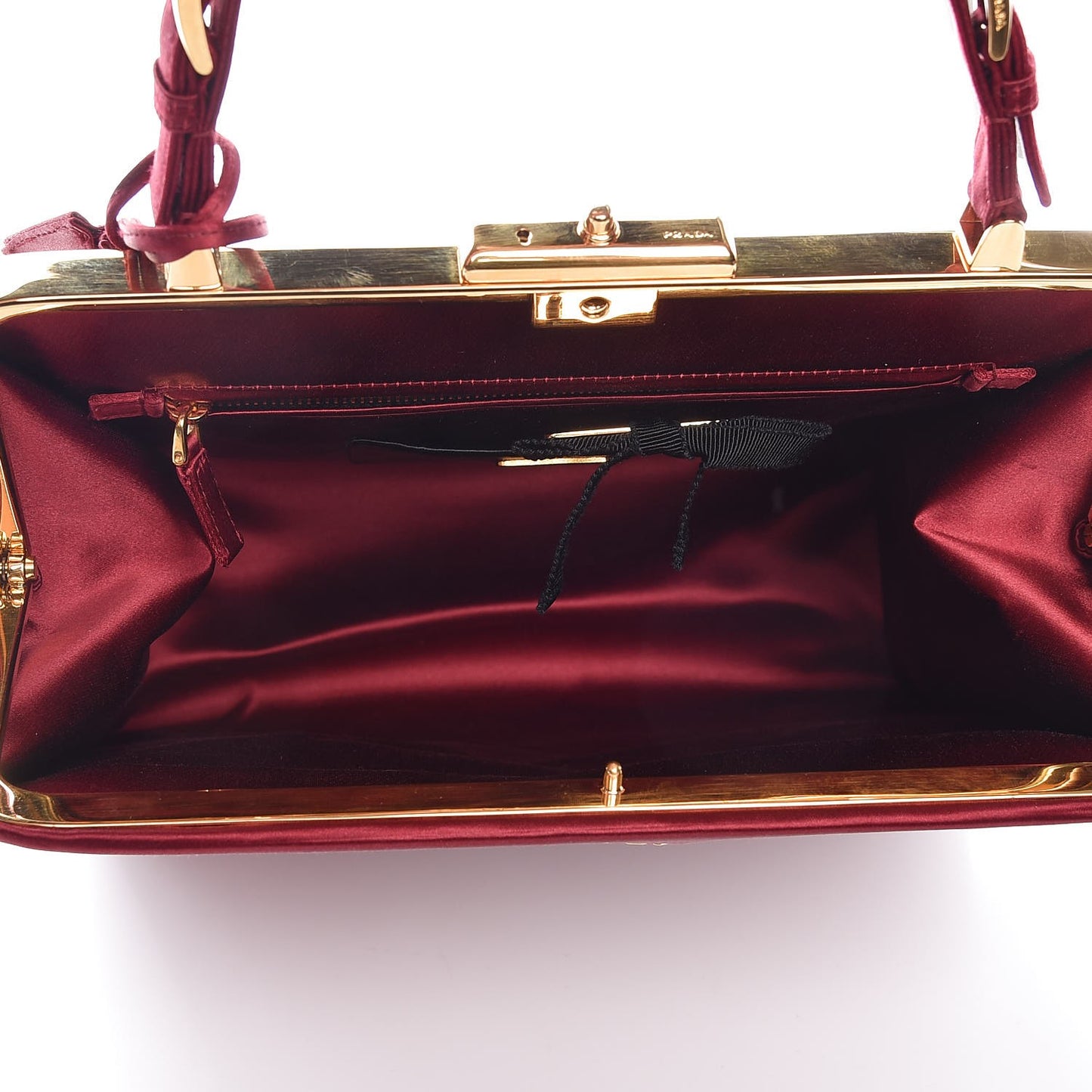Satin Framed Bag Granato