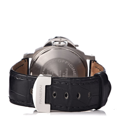 Panerai Stainless Steel Alligator 40mm Luminor Marina Automatic Watch PAM00049 4 of 11