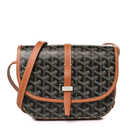 Goyard Goyardine Belvedere II PM Messenger Bag Black Gold 1 of 10