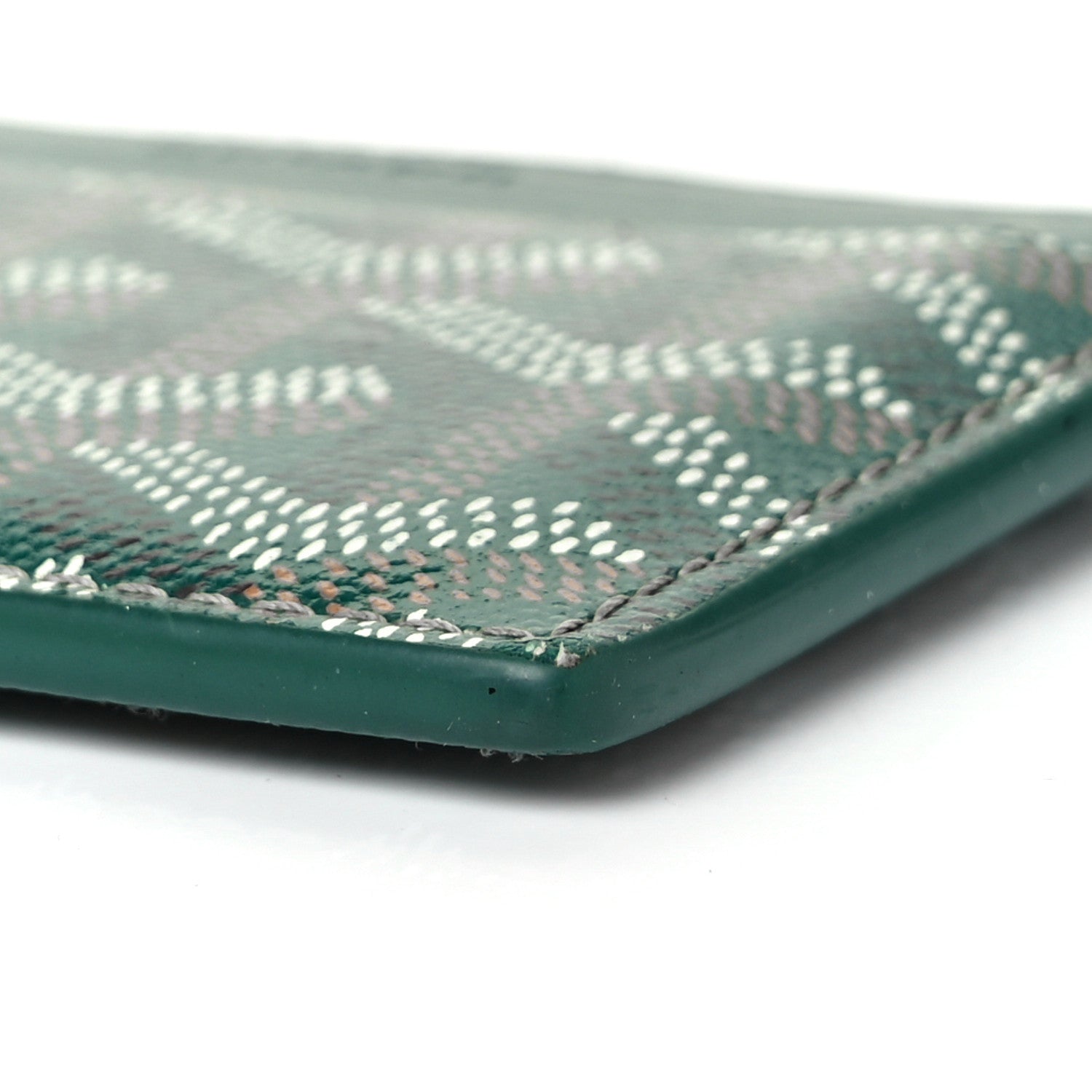 Goyard Goyardine Saint Sulpice Card Holder Green 8 of 9