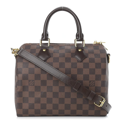Louis Vuitton Damier Ebene Speedy Bandouliere 25 1 of 12