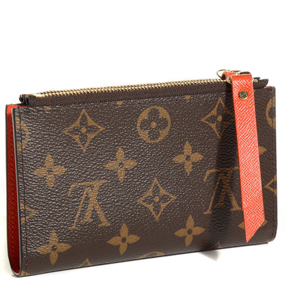 Louis Vuitton Monogram Compact Adele Wallet Piment 3 of 8