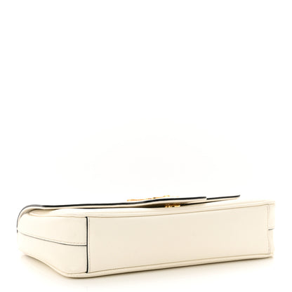 Prada Saffiano Flap Shoulder Bag Talco 4 of 13