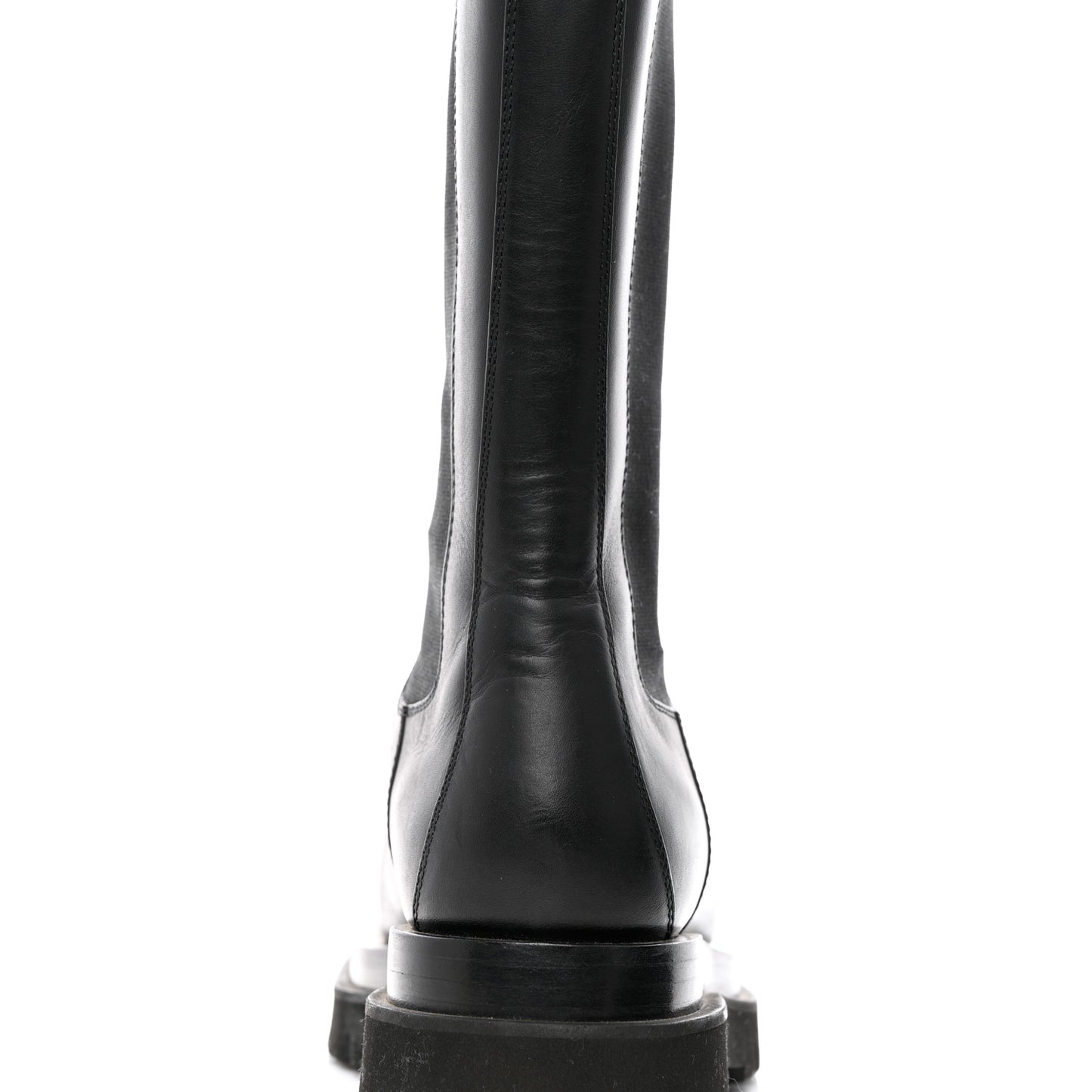 Calfskin The Lug Chelsea 55mm Boots 37 Black