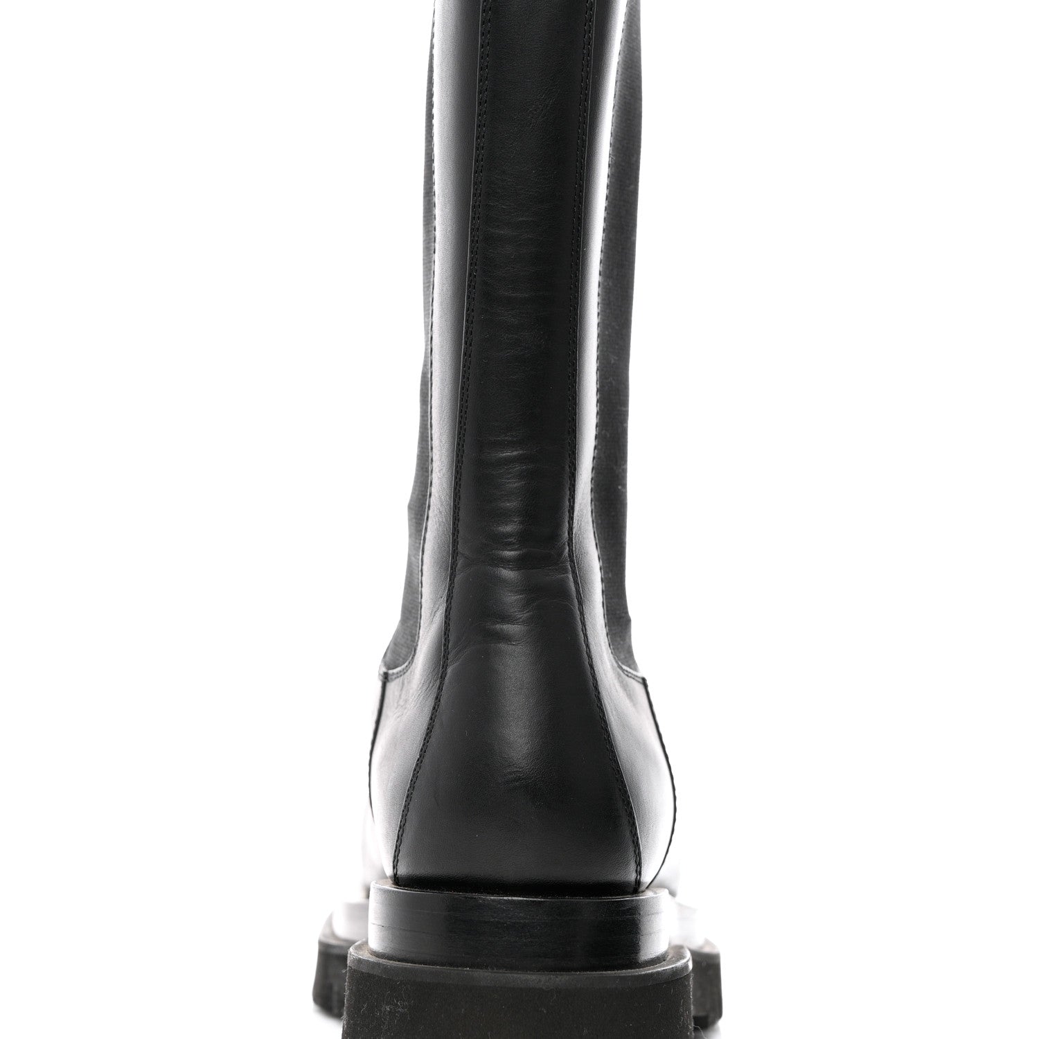 Bottega Veneta Calfskin The Lug Chelsea 55mm Boots 37 Black 9 of 13