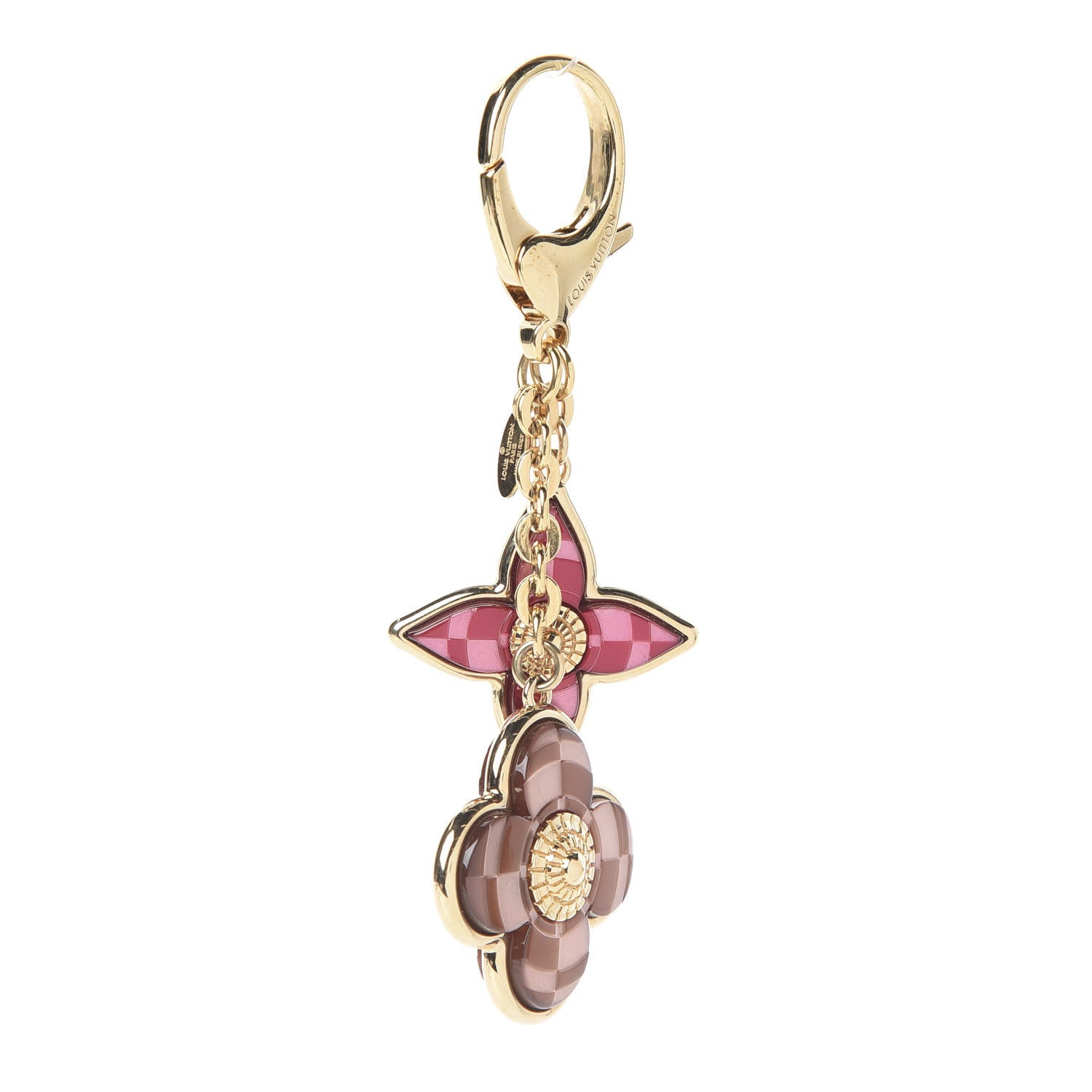Louis Vuitton Metal Resin Mosaique Bag Charm Rouge Fauviste 1 of 2