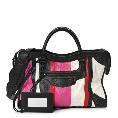 Balenciaga Agneau Arena Multicolore Classic Hardware City Rose Gris White Black Rouge 1 of 8